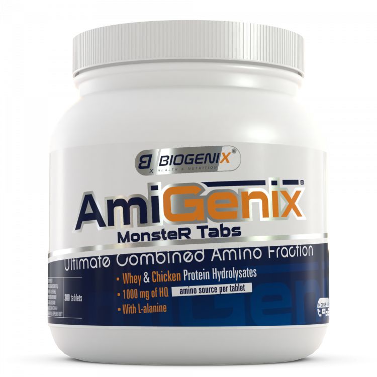 Biogenix AmiGenix Monster Tabs 300 kapsułek 