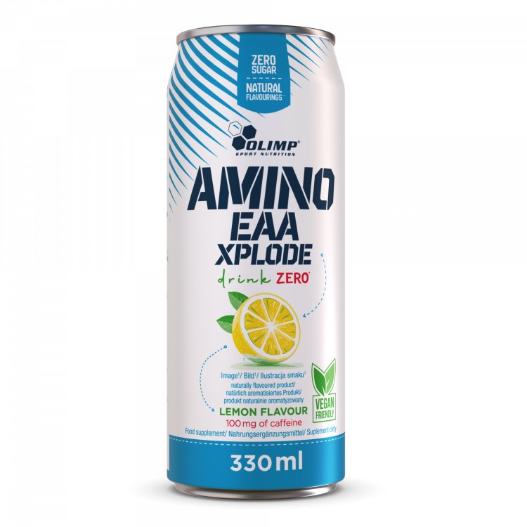 Amino EAA Xplode Drink Zero puszka 330ml Lemon EN,PL 330 ml Lemon