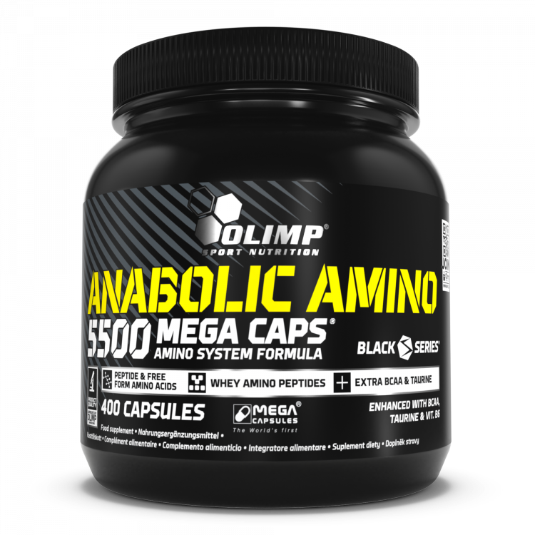 Anabolic Amino 5500 Mega Caps/Mega Capsules 400 kapsułek 