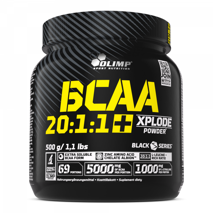 BCAA 20:1:1 Xplode powder 500g gruszka DE,SE,PL 500 g Gruszka