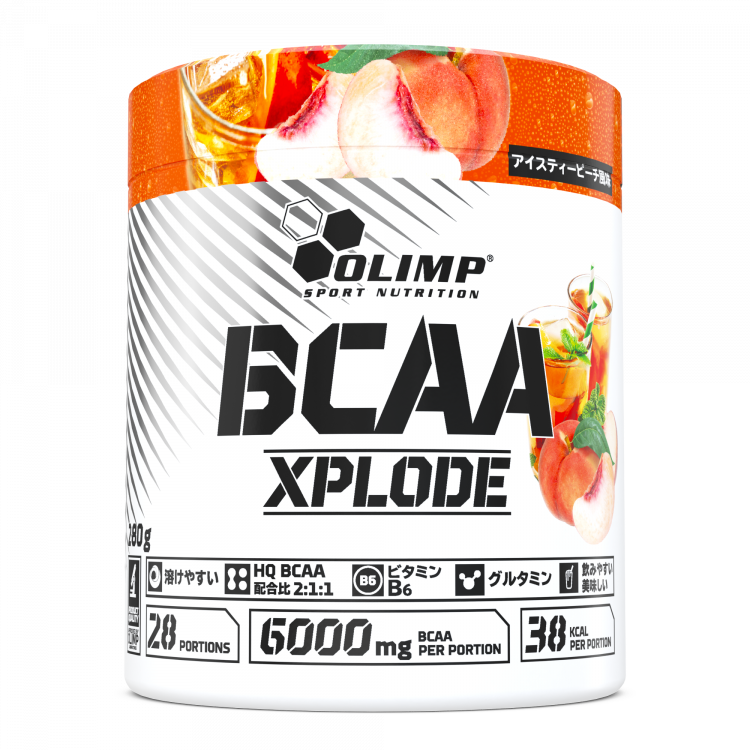 BCAA Xplode powder 280g ice tea peach JP 280 g Ice Tea Peach