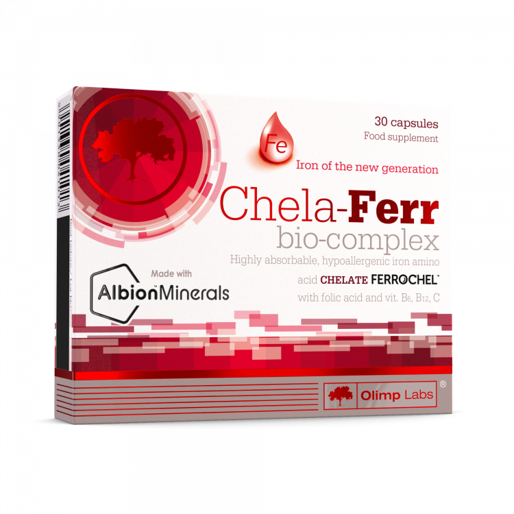 Chela-Ferr bio-complex 30 kapsułek 