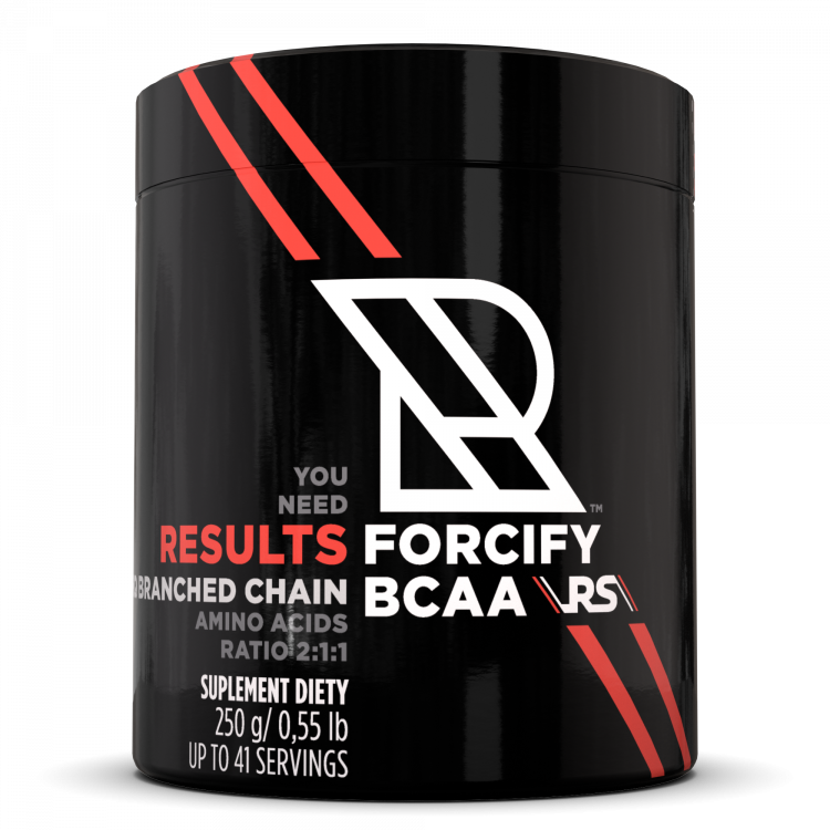 Results Forcify BCAA RS 250 g bubble gum