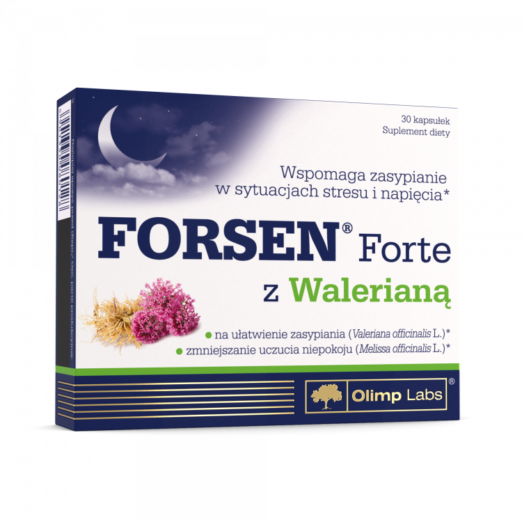 Forsen Forte z walerianą 30 kapsułek 