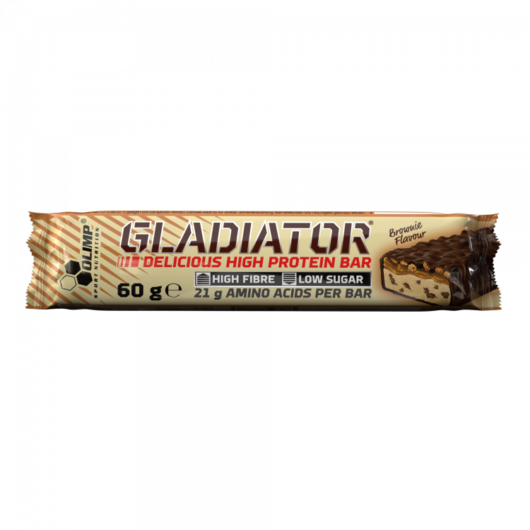 Baton Gladiator 60g brownie new EN,DE,PL 60 g 