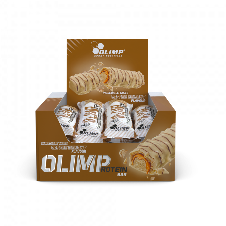 Olimp Protein Bar Display Coffee Delight Display 12 x 64g coffee delight