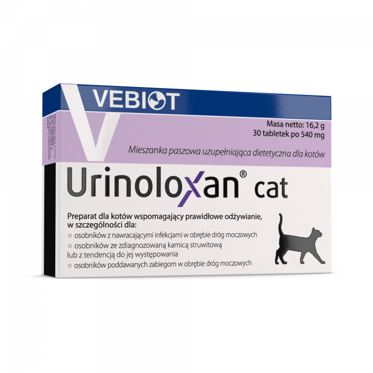 Urinoloxan cat 30 tabletek 
