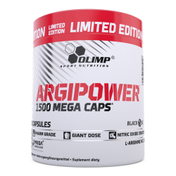 Olimp Sport Nutrition Argipower Mega Caps/Mega Capsules 200 kaps EN,DE,PL Limited Edition 200 g 