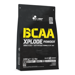 Olimp Sport Nutrition BCAA Xplode powder 1000g truskawka DOYPACK EN,RU,SE,ES,FR,PL 1000g Strawberry