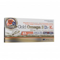 Olimp Labs Gold Omega 3 D3+K2 30 kaps 30 kapsułek 