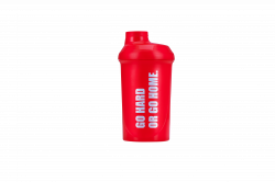 Akcesoria SHAKER GO HARD OR GO HOME Wave Compact 500 ml red shaker 