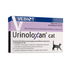 Vebiot Urinoloxan cat 30 tabletek 