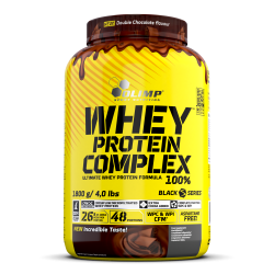 Olimp Sport Nutrition Whey Protein Complex 100% 1,8 kg double chocolate EN,SE,FR,ES,IT,PL 1800 g Double chocolate