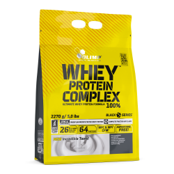 Olimp Sport Nutrition Whey Protein Complex 100% 2,27 kg bag czekolada EN,SE,FR,ES,IT,PL 2270g Czekolada